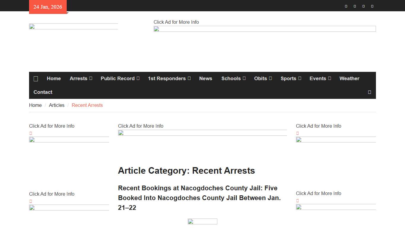 Recent Arrests Archives |